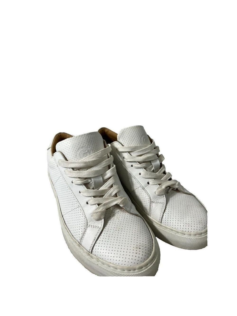 GREATS Brooklyn Royale Perforated Sneaker Sz 9.5 EUR 39.5 white Womenโs